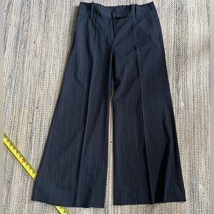 BCBGMaxAzria Navy Pinstripe Pants